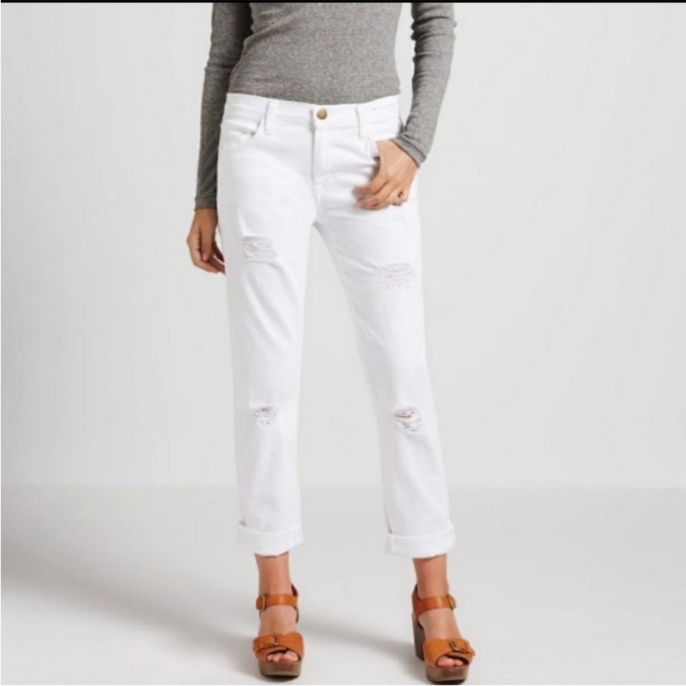 White Jeans Current/Elliott The Fling